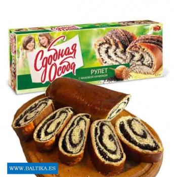 Рулет с маковой начинкой, 400гp
